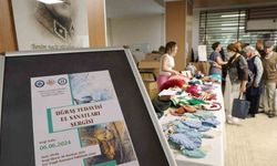 Psikiyatri servisinde yatan hastaların el emeği ürünleri sergilendi