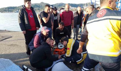 Arama çalışmalarını izlemek isterken yaralandı