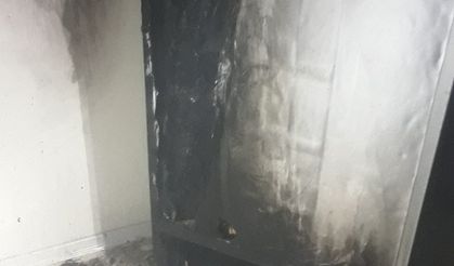 Buzdolabı yangın çıkarttı