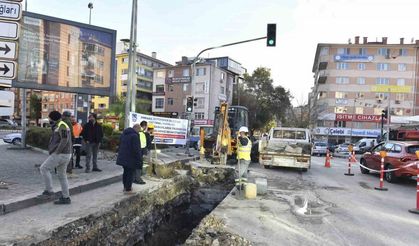 Çankaya Aksu Caddesi’nin sel çilesi son buluyor