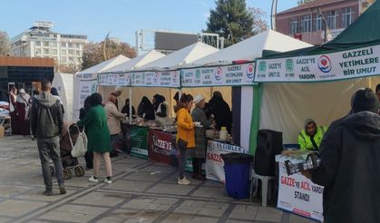 Elazığ’da Gazze etkinliğine yoğun ilgi