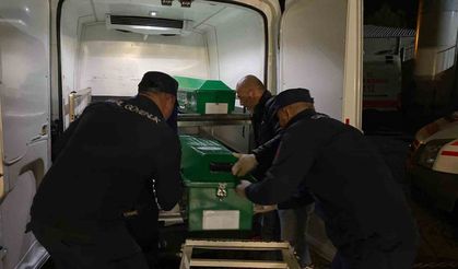 Gemi mürettebatından İsmail Kaptan’ın cenazesi ailesine teslim edildi