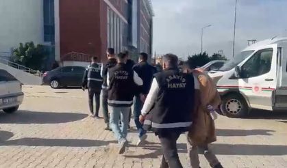 Hatay’da çeşitli suçlardan aranan 4 şüpheli yakalandı