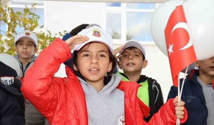 Öğrenciler jandarmanın etkinliğinde doyasıya eğlendi